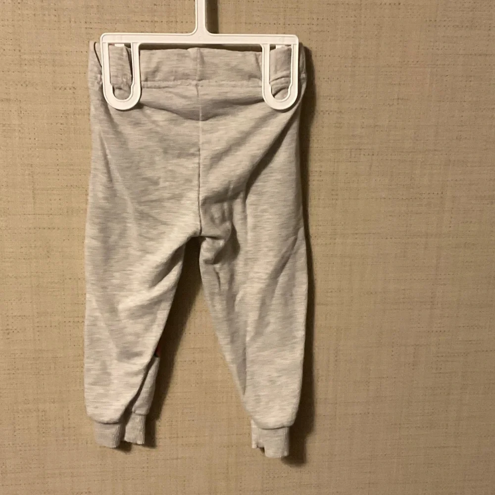 Hasbro Gray Joggers with Colorful Logo